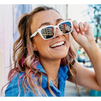 Mave, White Limo Gloss White/Smoke PC Polarised Lenses