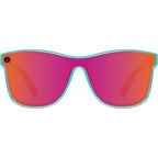 Millenia X2, Dance Electric Gloss Crystal Teal/Hot Pink Mirror Polarised Lenses