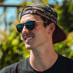 North Park, University Heights Black/Smoke Polarised Lenses