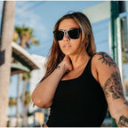 Romeo, Black Jacket Gloss Black/Smoke Polarised Lenses