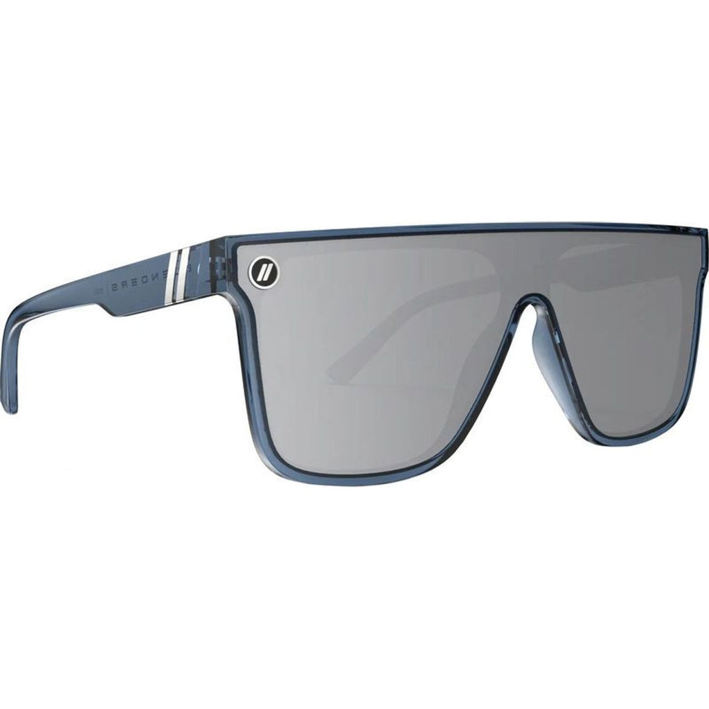 Sci Fi, Deep Blue Crystal Blue/Smoke Mirror Polarised Lenses
