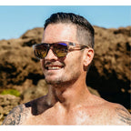 Sender, Dream One Gloss Crystal Grey/Lavender Mirror Polarised Lenses