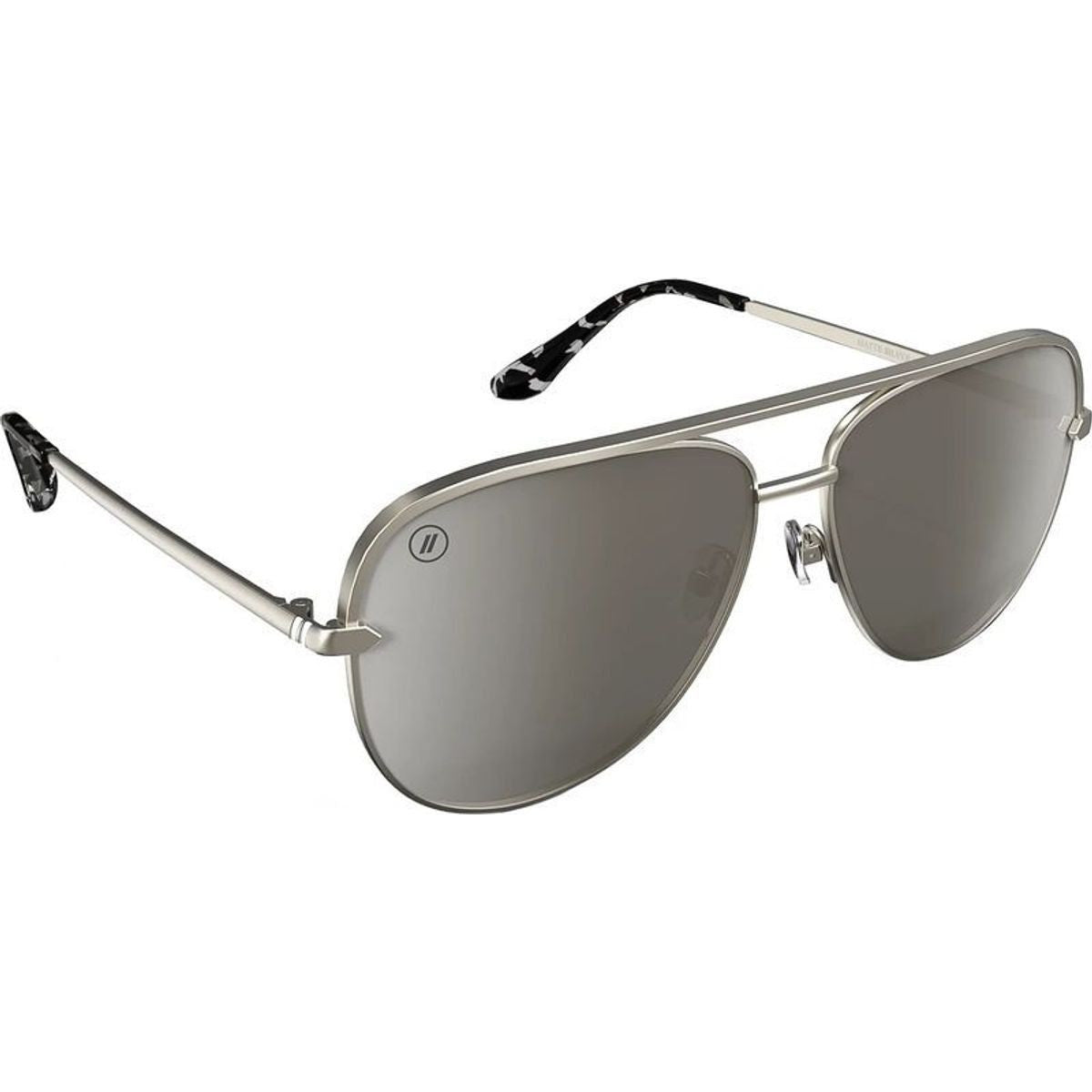 Shadow, Matte Silver/Platinum Mirror Polarised Lenses