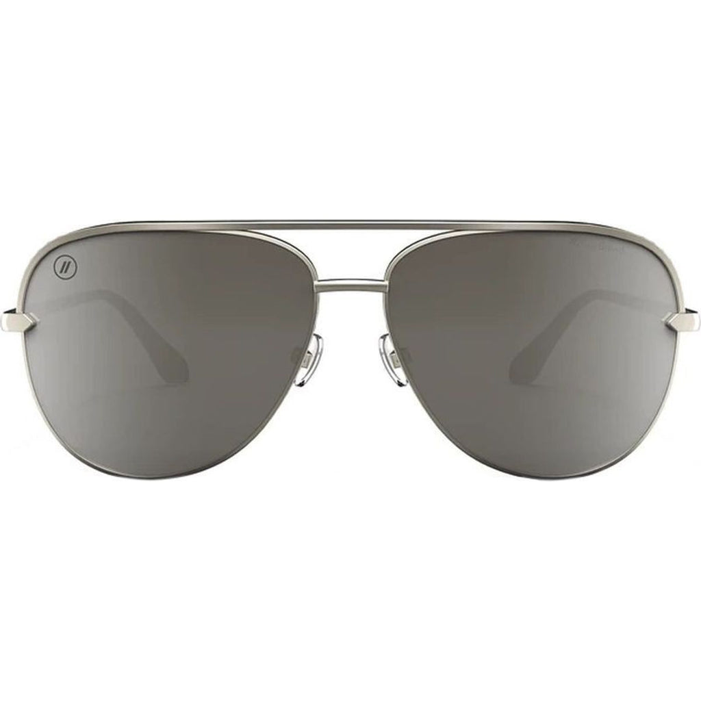 Shadow, Matte Silver/Platinum Mirror Polarised Lenses