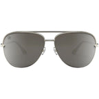 Shadow, Matte Silver/Platinum Mirror Polarised Lenses
