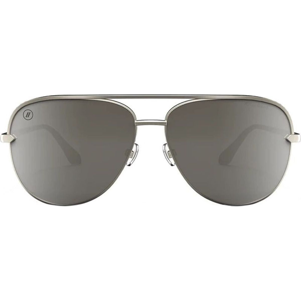 Shadow, Matte Silver/Platinum Mirror Polarised Lenses
