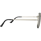 Shadow, Matte Silver/Platinum Mirror Polarised Lenses