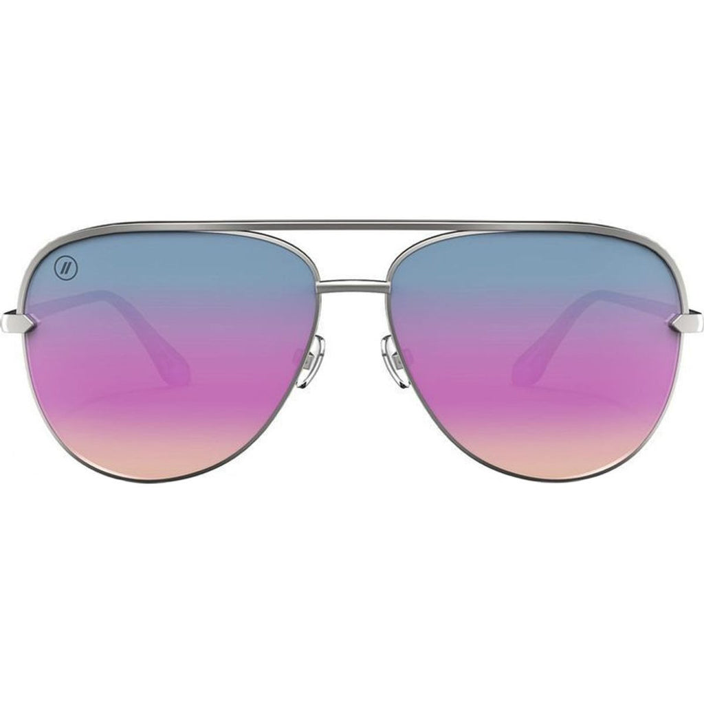 Shadow, Zero Gravity Silver/Rainbow Lavender Mirror Polarised Lenses