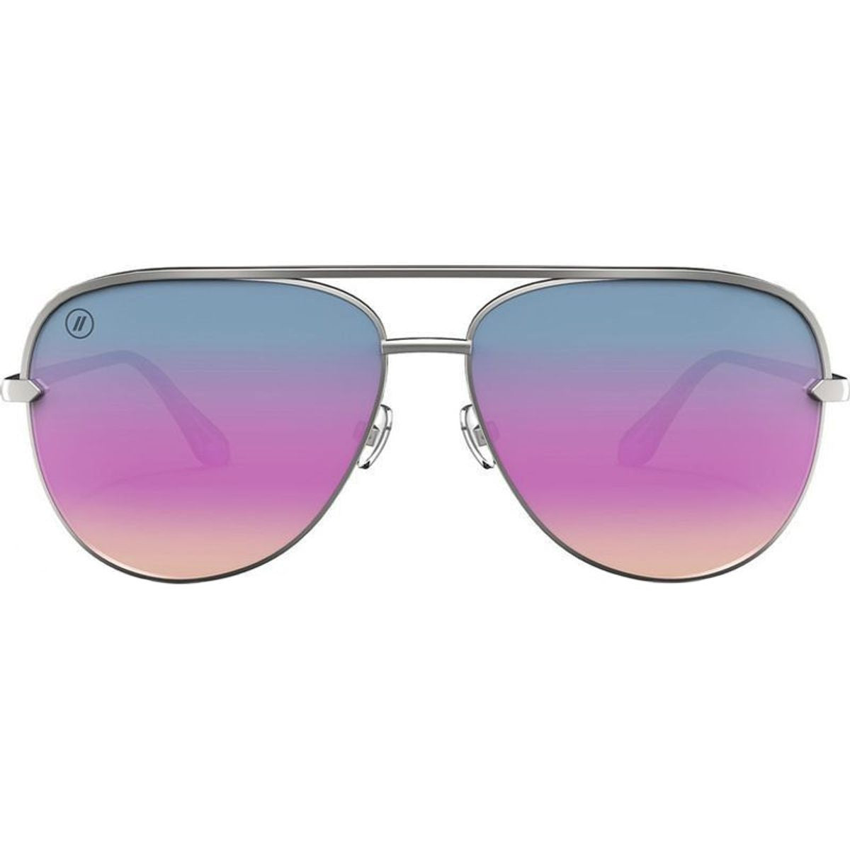 Shadow, Zero Gravity Silver/Rainbow Lavender Mirror Polarised Lenses