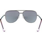 Shadow, Zero Gravity Silver/Rainbow Lavender Mirror Polarised Lenses