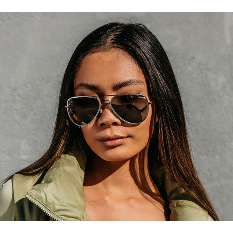 A Series, Mojave Ghost Matte Rose Gold/Silver PC Polarised Mirror Lenses