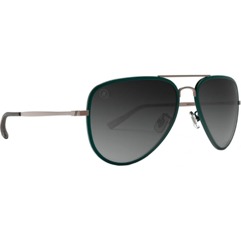 Blenders A Series Emerald Green Grey Gradient Polarised Angle