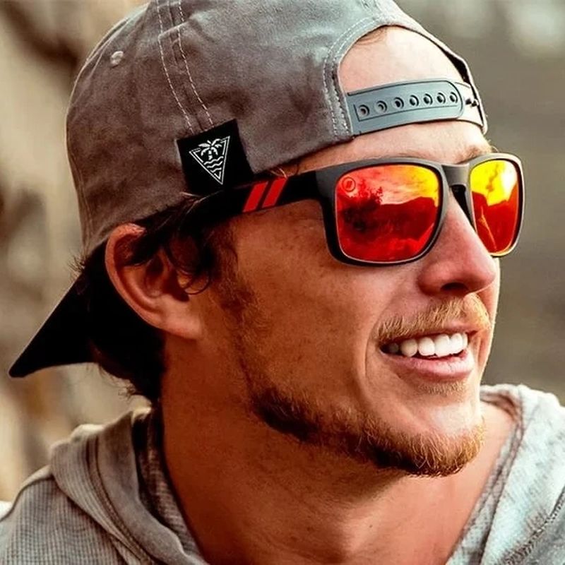 Blenders Canyon Red Strike Red Mirror Polarised Lifestyle