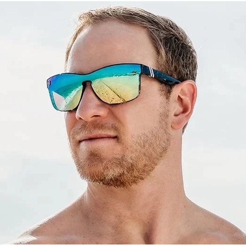 Blenders Canyon X2 Teal Tort Aqua Champagne Mirror Polarised Lifestyle
