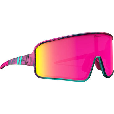 Blenders Eclipse Buttery Bros Pink Hot Pink Mirror Polarised Angle