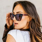 Blenders Isla Cherry Tort Amber Gradient Polarised Lifestyle