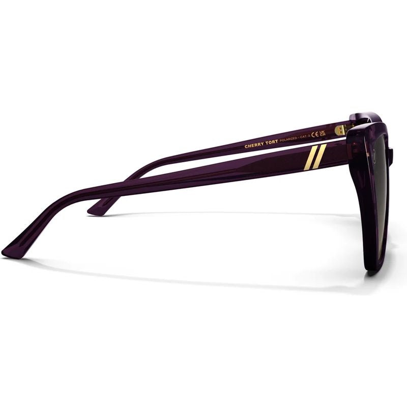 Blenders Isla Cherry Tort Amber Gradient Polarised Side