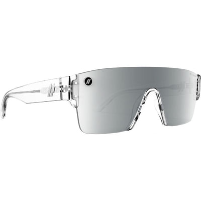 Blenders Kingpin Crystal Grey Smoke Mirror Polarised Angle