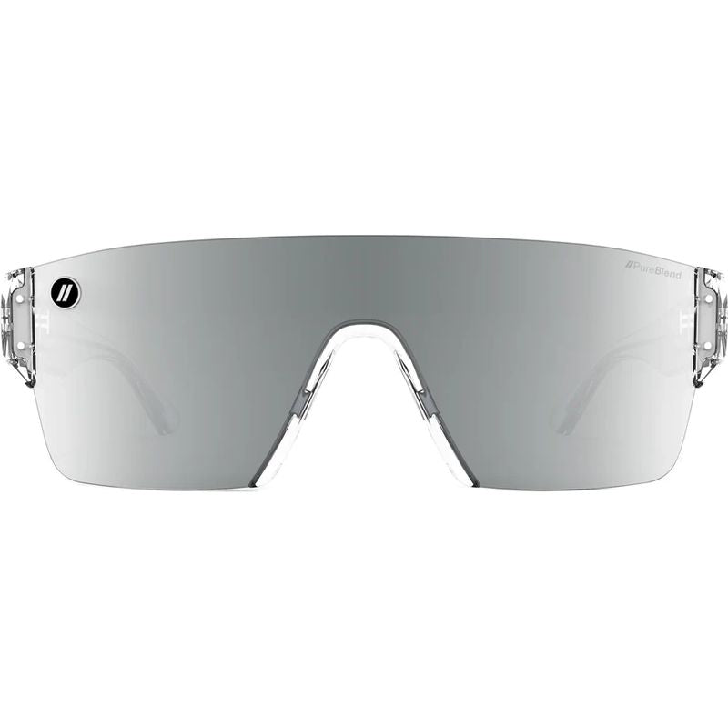 Blenders Kingpin Crystal Grey Smoke Mirror Polarised Front