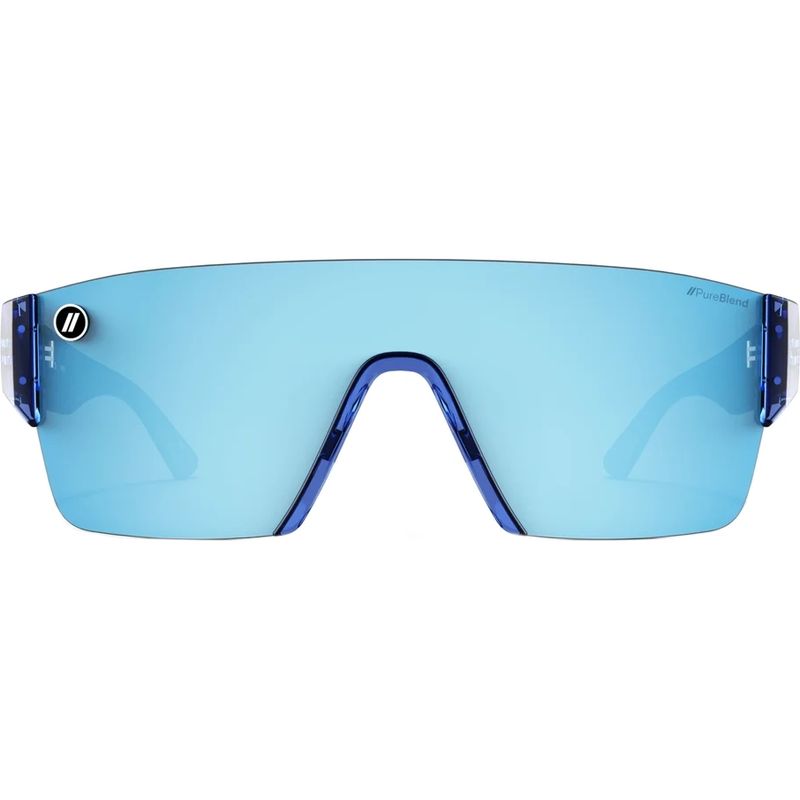 Blenders Kingpin Crystal Indigo Light Blue Mirror Polarised Front