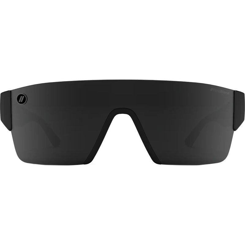 Blenders Kingpin Matte Black Smoke Polarised Front