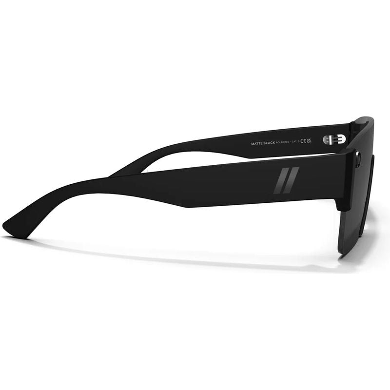Blenders Kingpin Matte Black Smoke Polarised Side