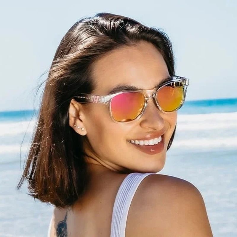 Blenders M Class X2 Ice Palace Pink Mirror Polarised Lifestyle
