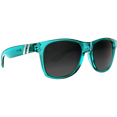Blenders M Class X2 Tropical Current Teal Smoke Polarised Angle