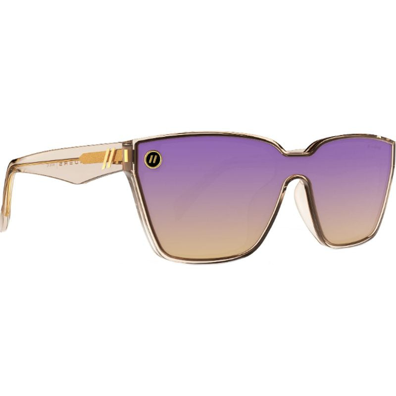 Blenders Mave X2 Mojave Lavender Champagne Mirror Polarised Angle