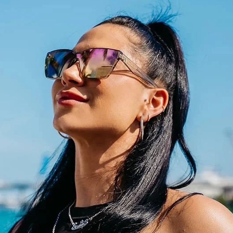 Blenders Mave X2 Mojave Lavender Champagne Mirror Polarised Lifestyle