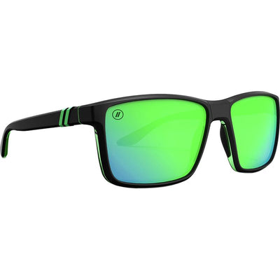 Blenders Mesa Alpine Moon Green Mirror Polarised Angle