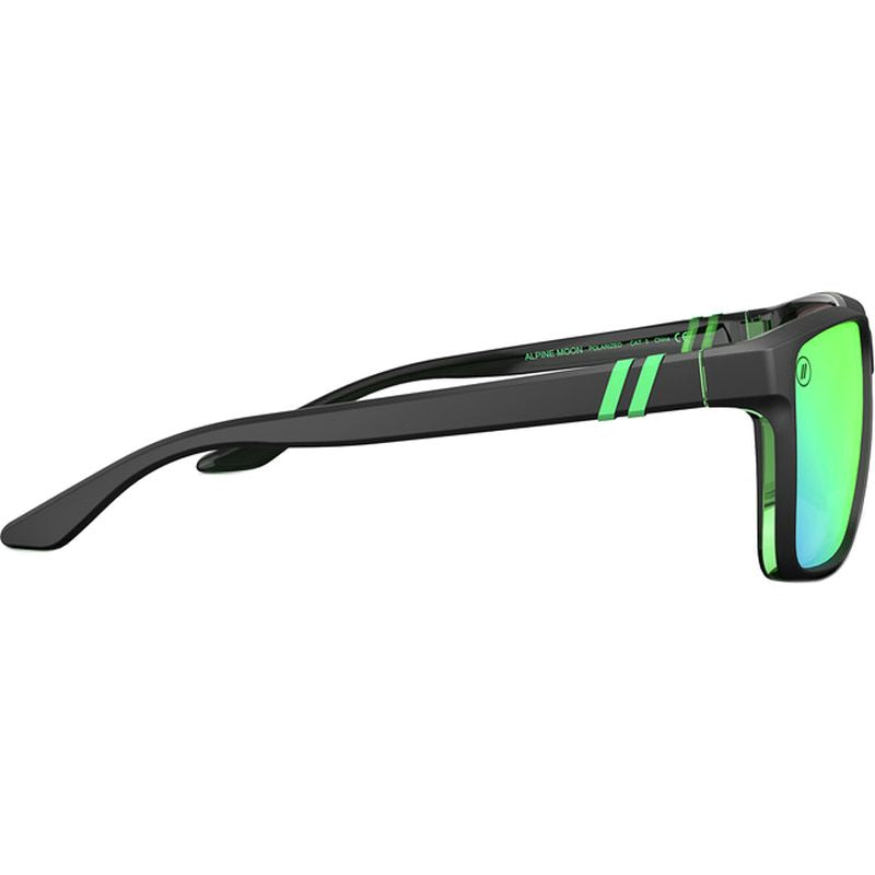 Blenders Mesa Alpine Moon Green Mirror Polarised Side