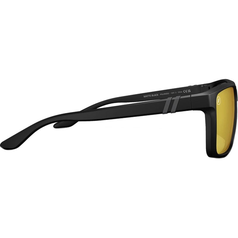 Blenders Mesa Matte Black Copper Mirror Polarised Side