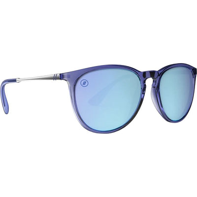 Blenders North Park Crystal Indigo Light Blue Mirror Polarised Angle