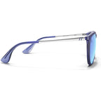 Blenders North Park Crystal Indigo Light Blue Mirror Polarised Side