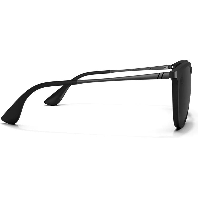 Blenders North Park Matte Black Smoke Polarised Side
