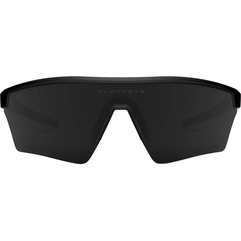 Blenders Pacer Matte Black Smoke Polarised Front