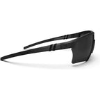 Blenders Pacer Matte Black Smoke Polarised Side