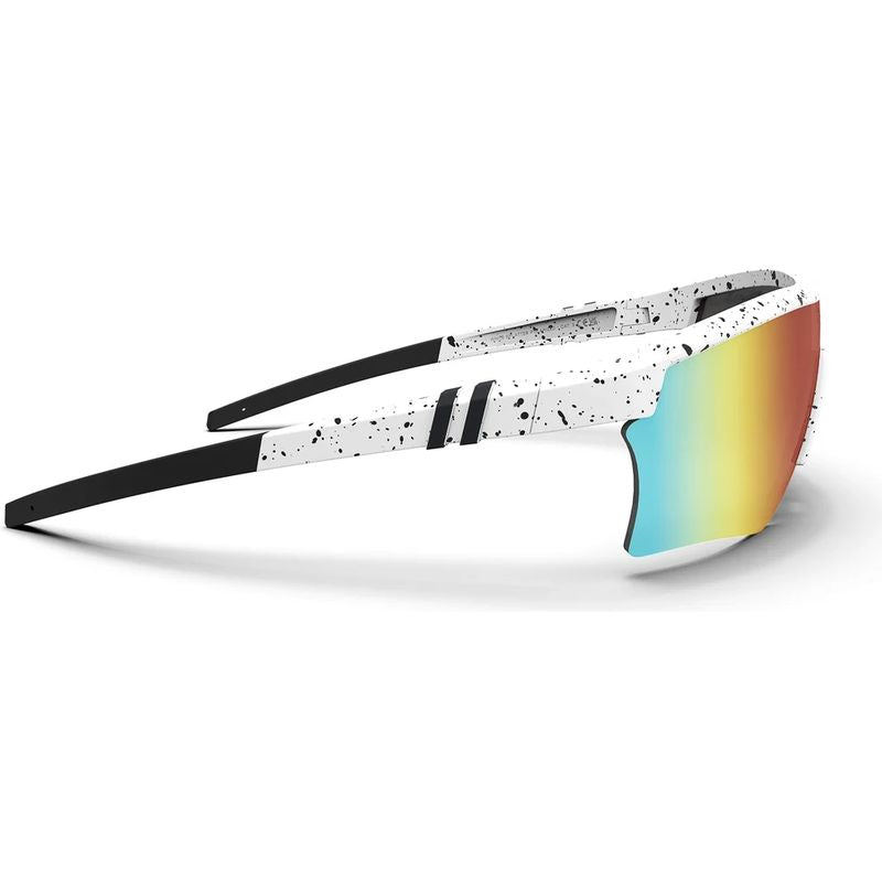 Blenders Pacer White Splatter Red Mirror Polarised Side