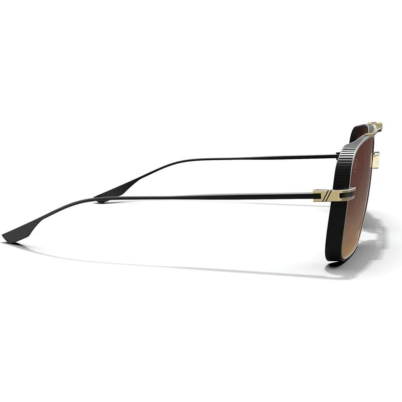 Blenders Phoenix Matte Espresso Brown Gradient Polarised Side