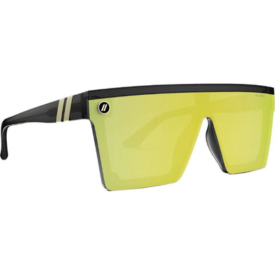 Blenders Providence DX Black Gold Yellow Gold Mirror Polarised Angle