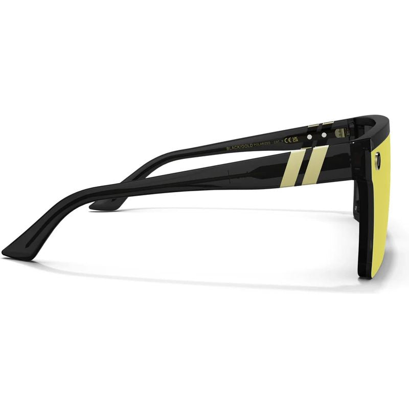 Blenders Providence DX Black Gold Yellow Gold Mirror Polarised Side
