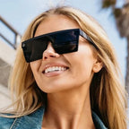 Blenders Providence DX Matte Black Smoke Polarised Lifestyle