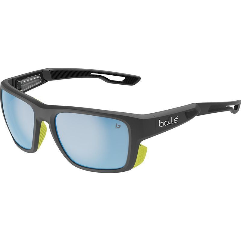 Airdrift, Matte Black and Acid/Sky Blue Polarised Lenses