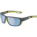 Airfin, Matte Grey and Acid/Sky Blue Polarised Lenses