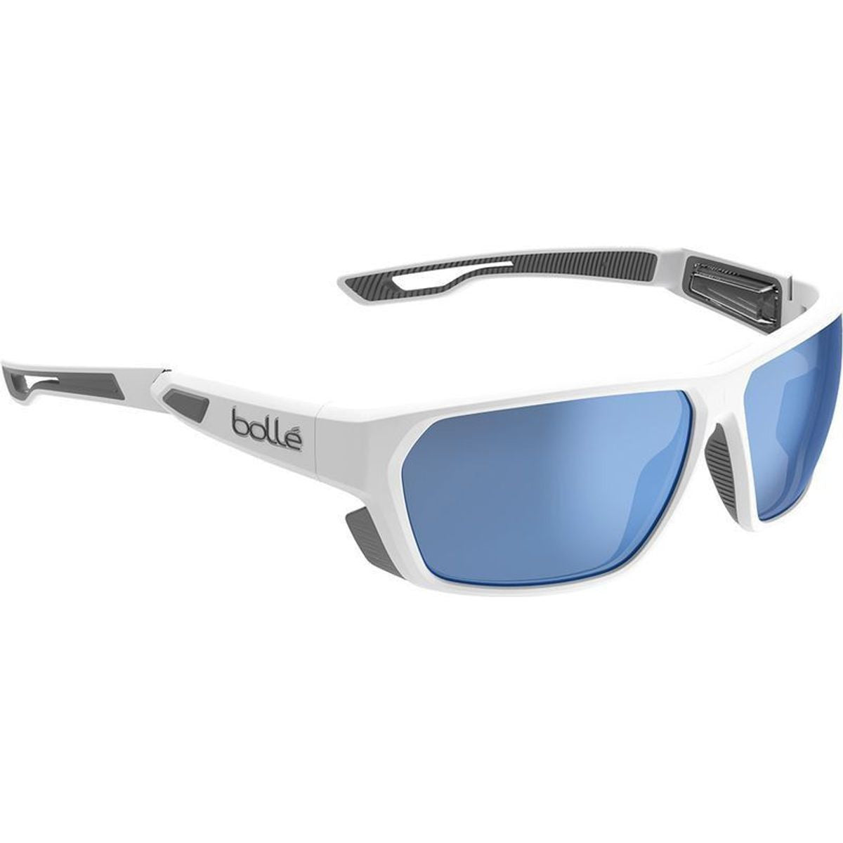 Airfin, Matte White and Grey/Volt Offshore Polarised Lenses