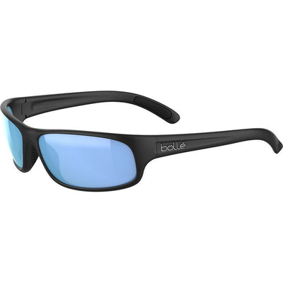 Anaconda, Matte Black/Sky Blue Polarised Lenses