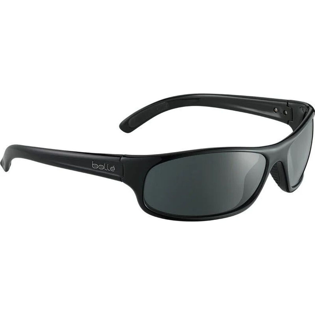 Anaconda, Shiny Black/TNS Grey Smoke Polarised Lenses