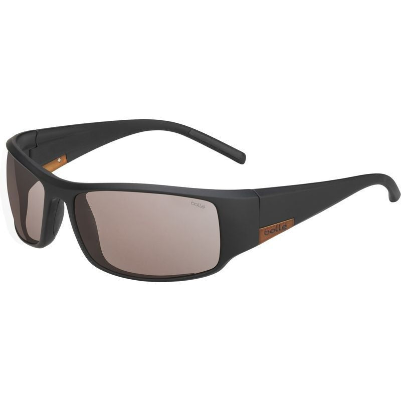King, Matte Black/Phantom Brown Gun Photochromic Lenses
