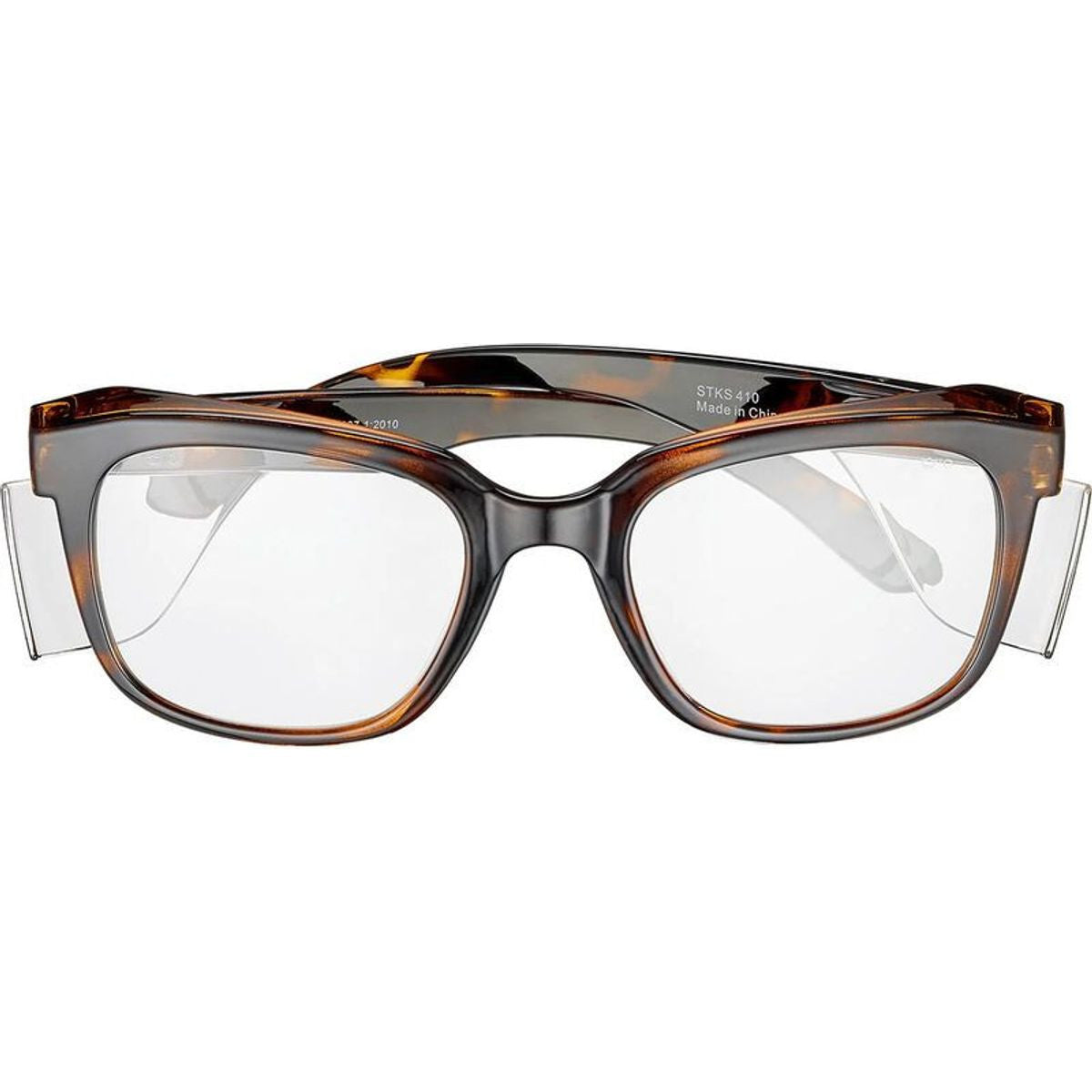 STKS 410, Brown Tortoise/Clear Lenses